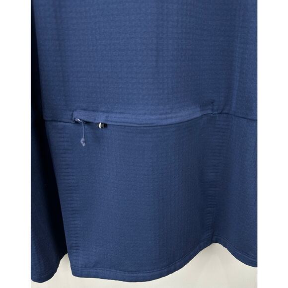 Ten Thousand Mock Neck Over Zip Midlayer Men's Big & Tall Size XXL Navy Polartec - Picture 6 of 8
